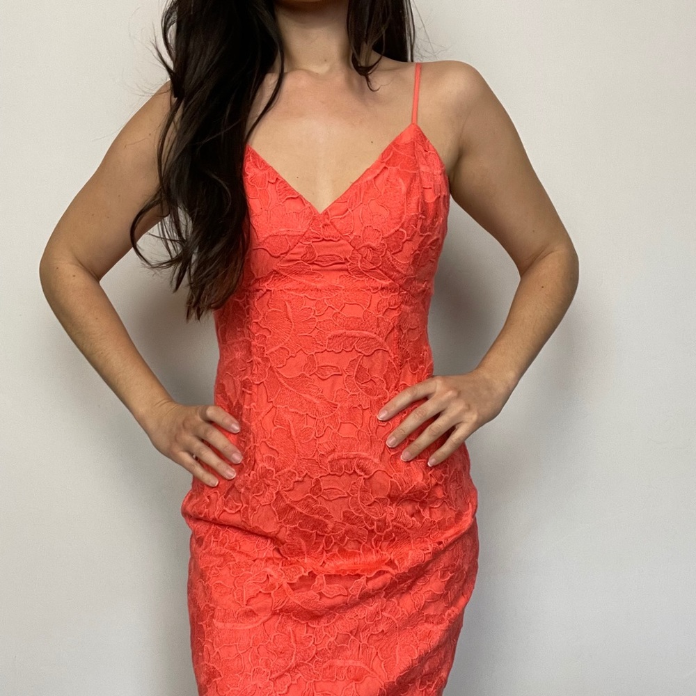 Guess Coral Lace Dress